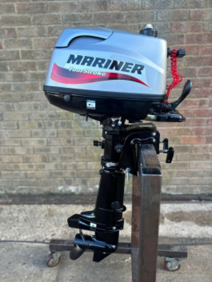 2024 MARINER 6HP Short Shaft 4 Stroke Tiller F6M Outboard Serviced 9.5 Hours image