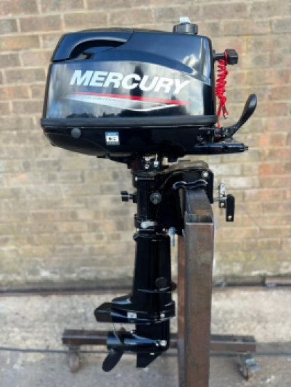 2024 MERCURY 6HP 4 STROKE Manual Start Short Shaft Tiller Control Outboard 15hrs image