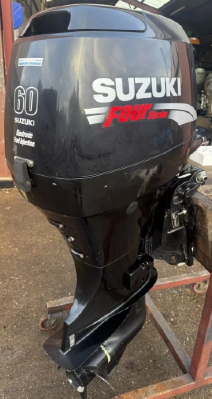 2007 SUZUKI 60HP EFi 4 Stroke Power Trim & Tilt Outboard Serviced with Remotes image