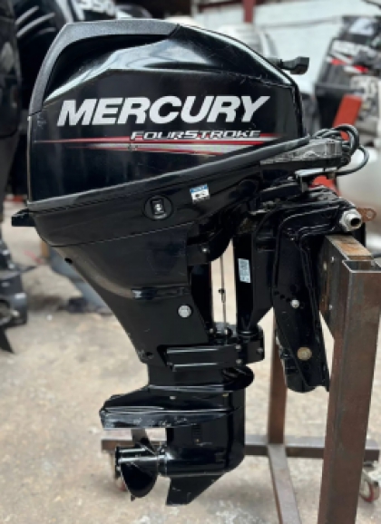 2017 MERCURY 20HP Short Shaft Power Tilt 4 Stroke Outboard Fully Serviced with Remotes image