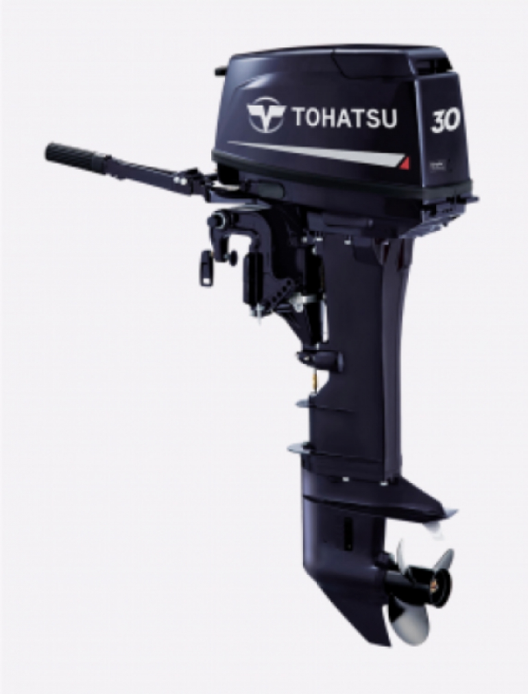 30HP Tohatsu Short Shaft 2 Stroke Tiller Control Outboard For Sale UK ...