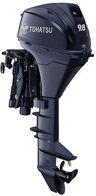 Tohatsu 9.8HP Long Shaft Electric Start 4 Stroke Outboard with 